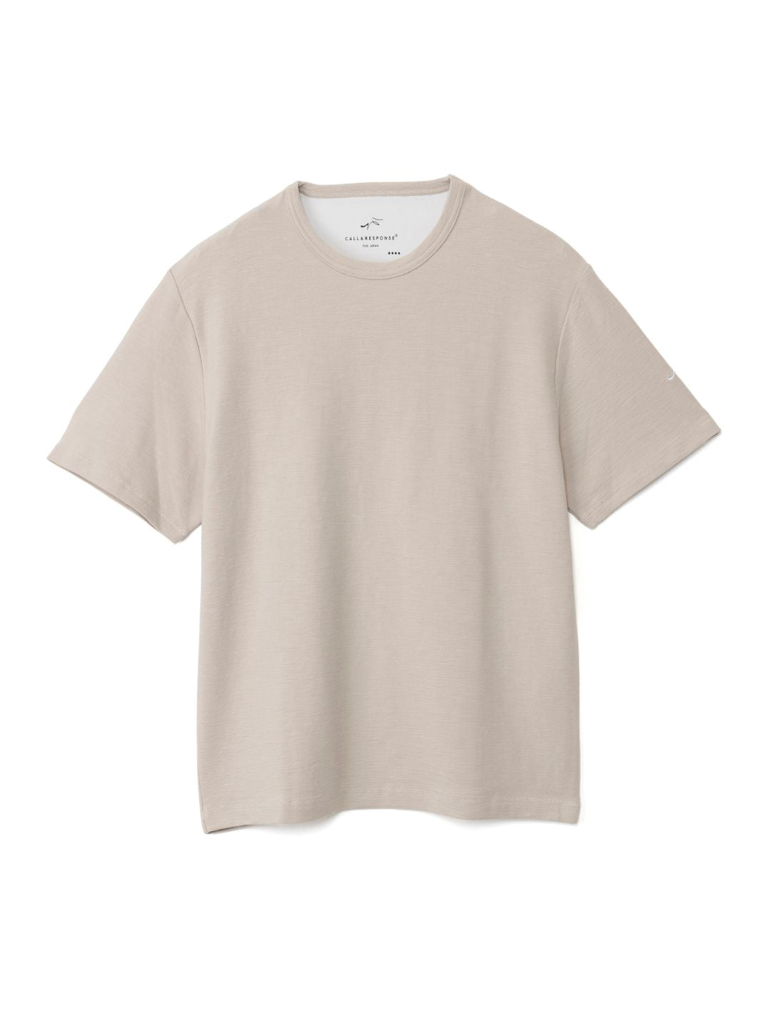 メランジクルー半袖Tシャツ