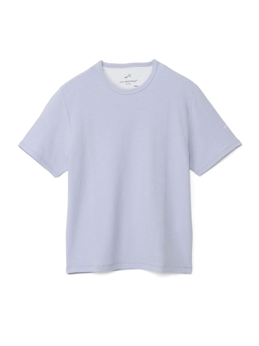 メランジクルー半袖Tシャツ