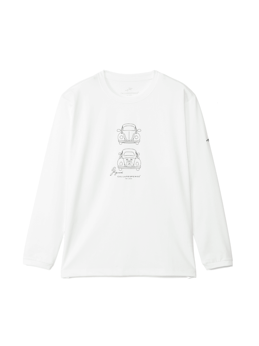 プリント長袖Tシャツ(クルマ)