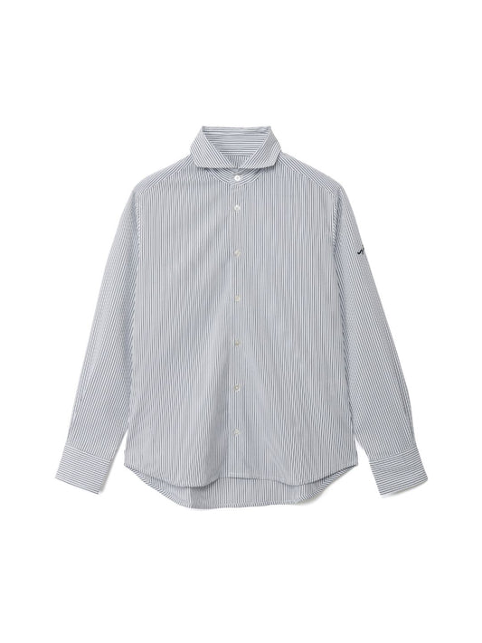 ホリゾンタル長袖シャツ(ストライプ)