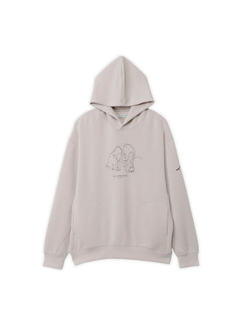 モダール/プリントパーカー(カバ)