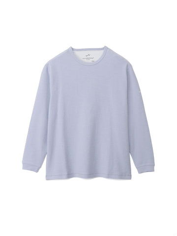 メランジクルー長袖Tシャツ