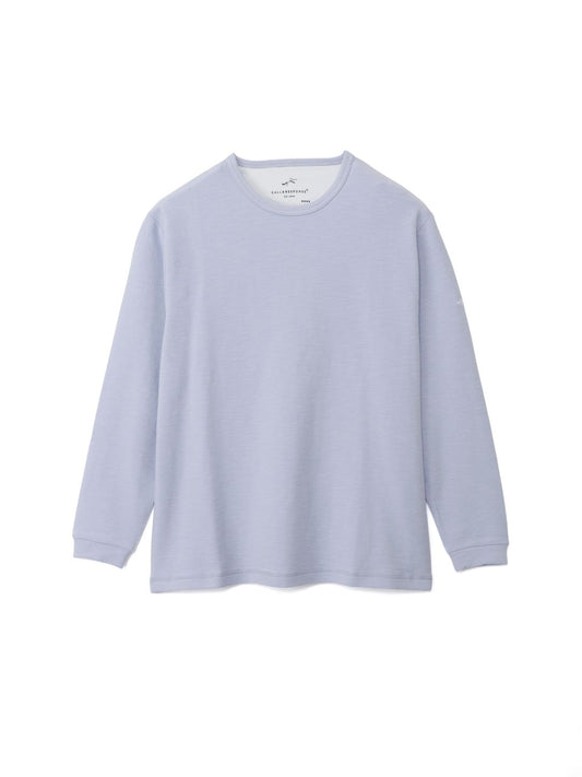 メランジクルー長袖Tシャツ