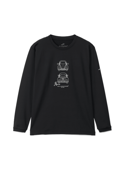 プリント長袖Tシャツ(クルマ)