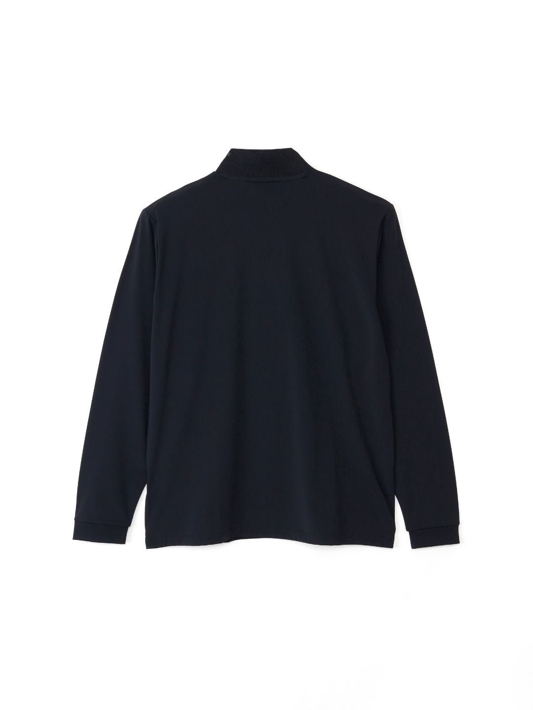 ハイストレッチモックネック長袖Tシャツ