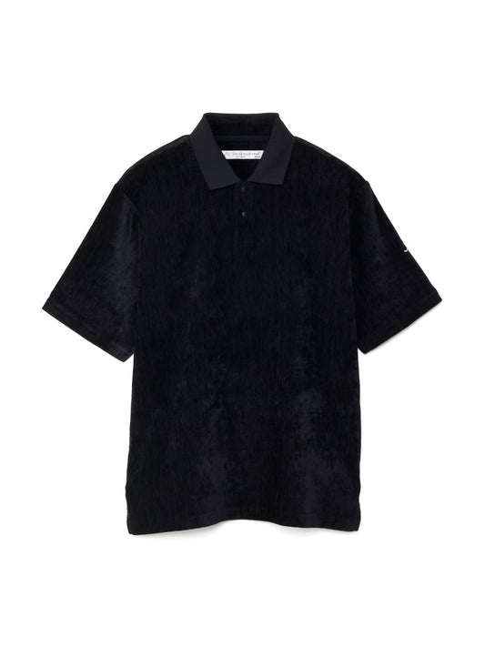 サマーベロア半袖ポロシャツ