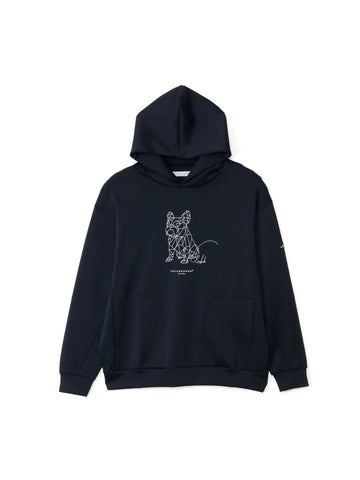 SPEED WIND/プリントパーカー(ジオメトリック/ブルドッグ)