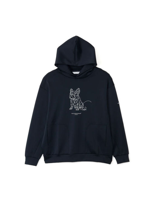 SPEED WIND/プリントパーカー(ジオメトリック/ブルドッグ)