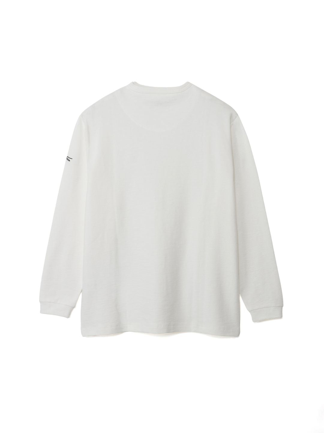 メランジクルー長袖Tシャツ