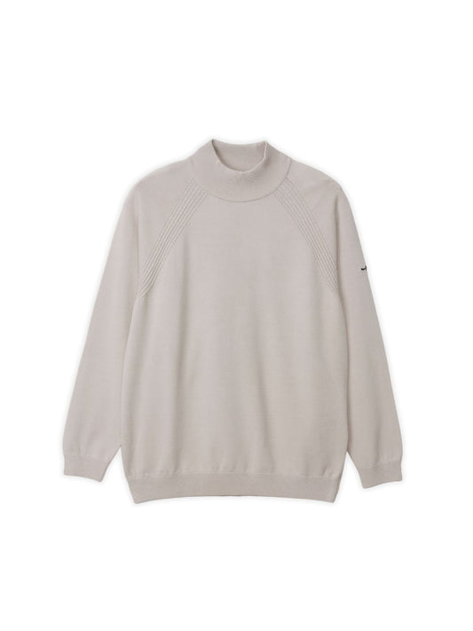 モックネックニット(後ろJQロゴ)