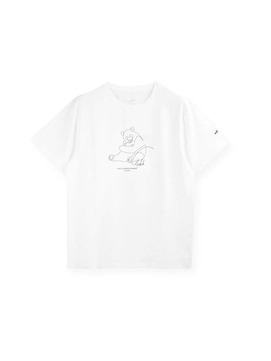 プリント半袖Tシャツ(アート/パンダ)