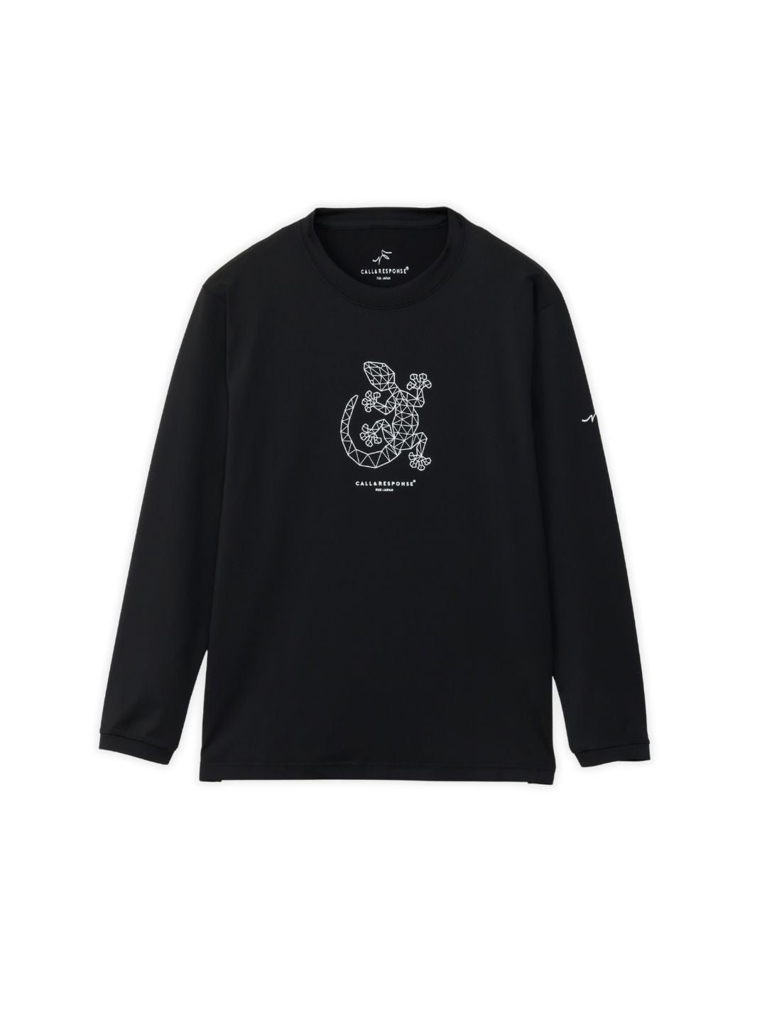 プリント長袖Tシャツ(トカゲ)