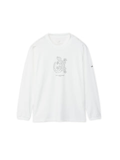 プリント長袖Tシャツ(トカゲ)