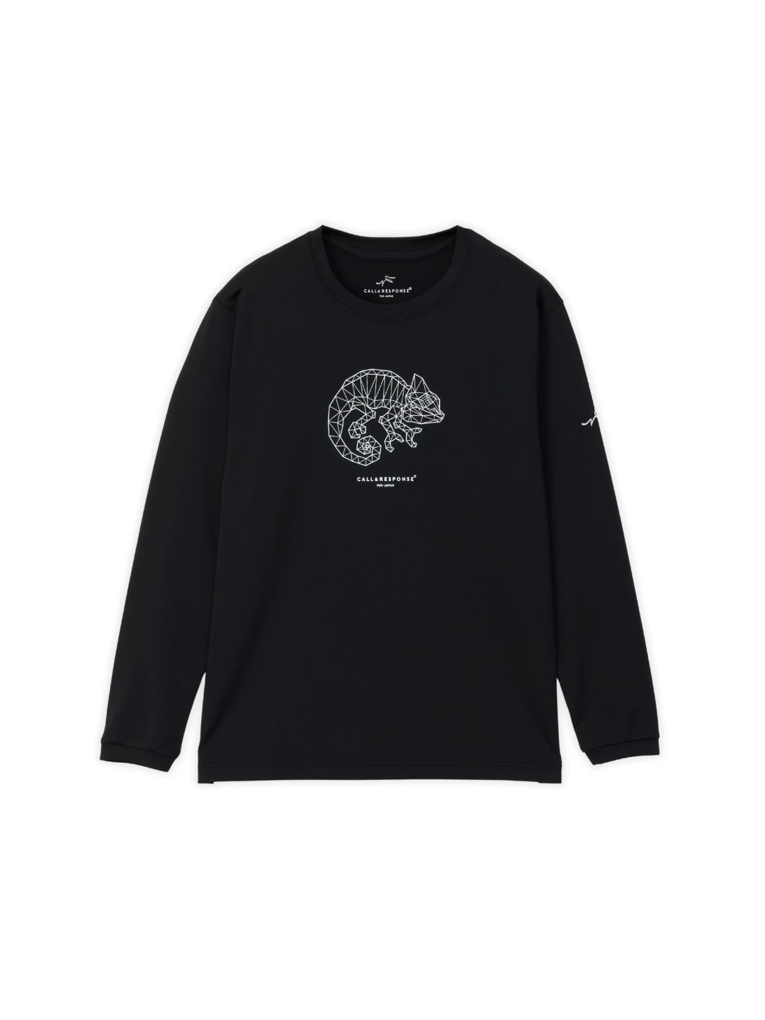 プリント長袖Tシャツ(カメレオン)