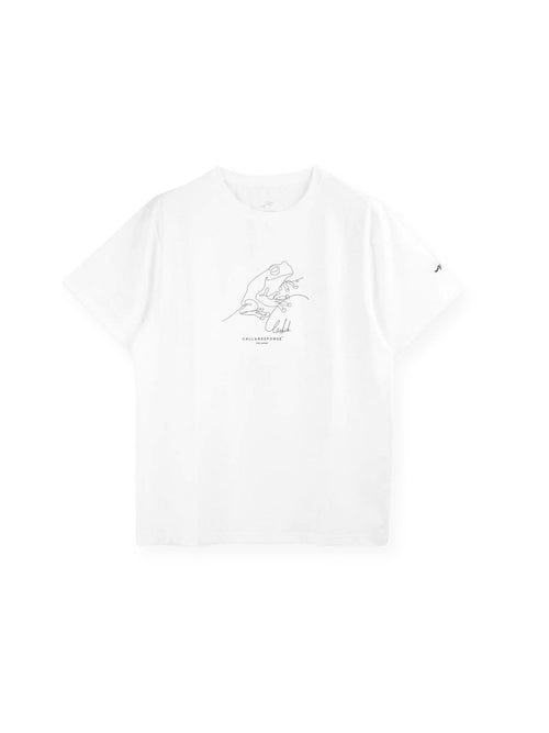 プリント半袖Tシャツ(アート/カエル)
