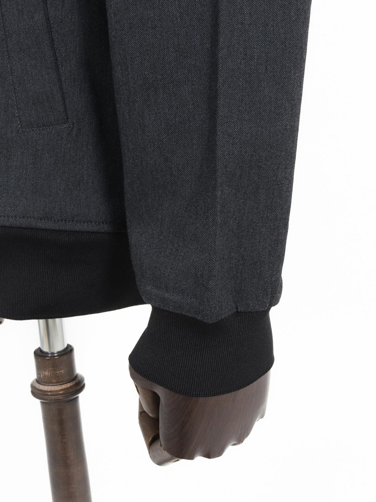 ストレッチデニム/ZIPブルゾン