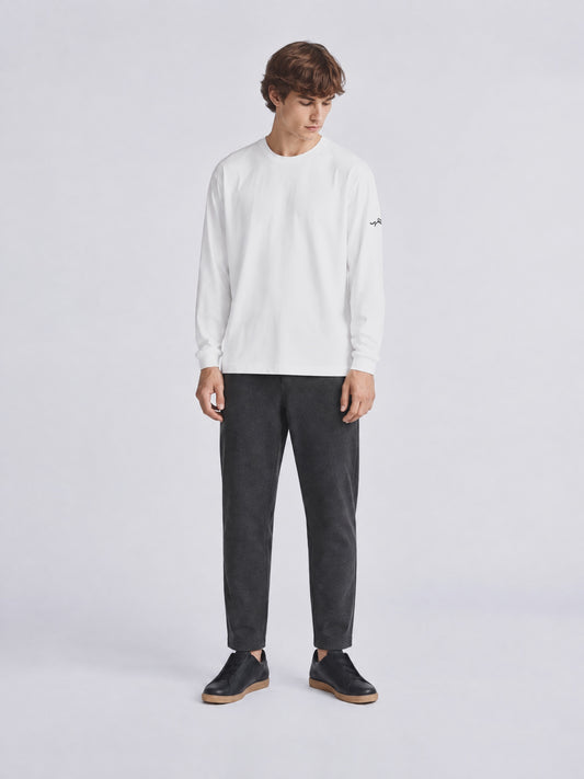無地長袖Tシャツ