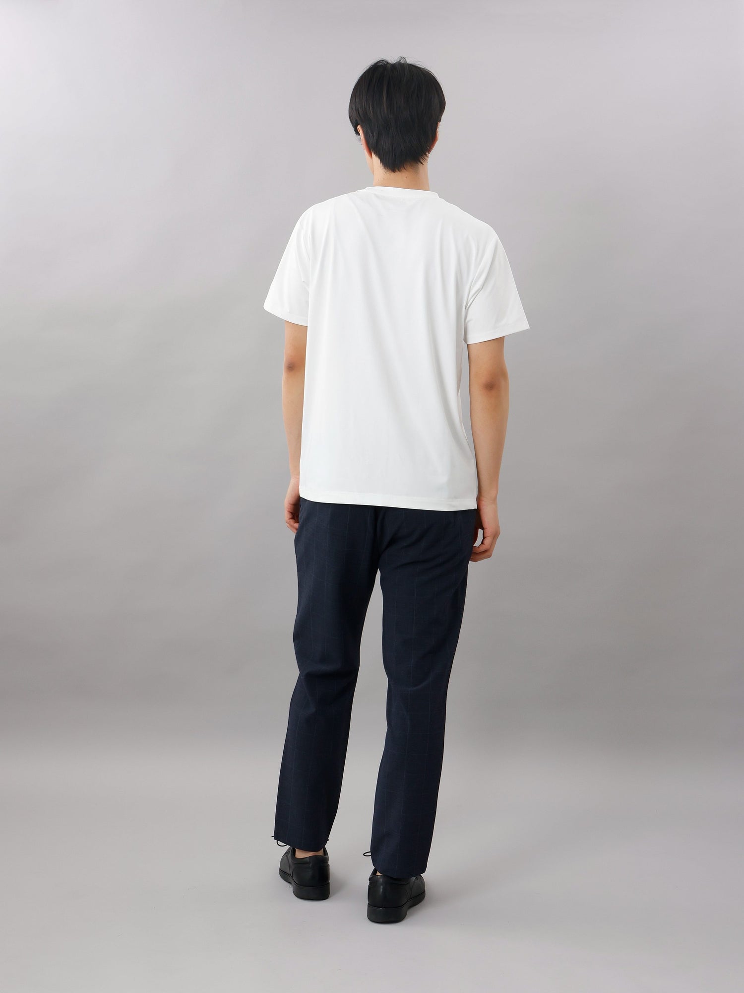 グレンチェックテーパードパンツ
