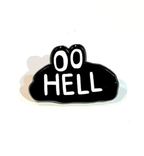 BURUMORI x JAMpack HELL HELLO PINS